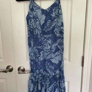 Blue Tropical Sundress